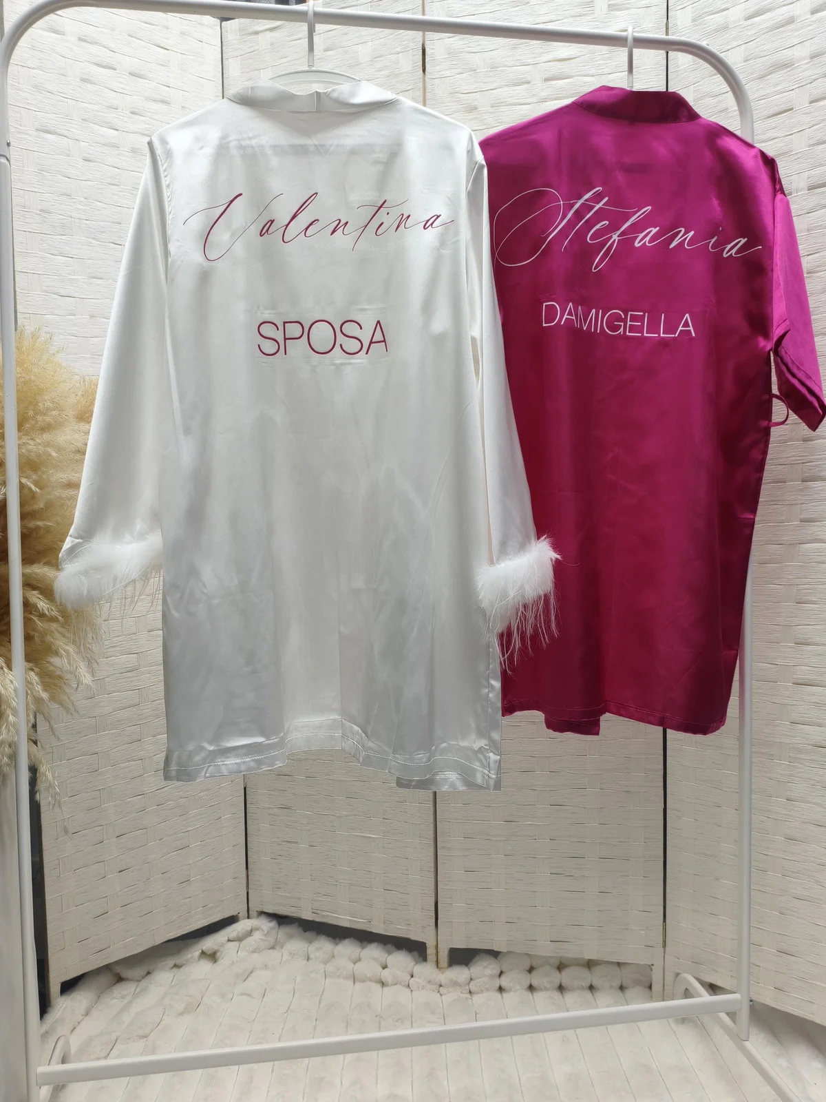 Vestaglia in raso personalizzata Lab Creation 24