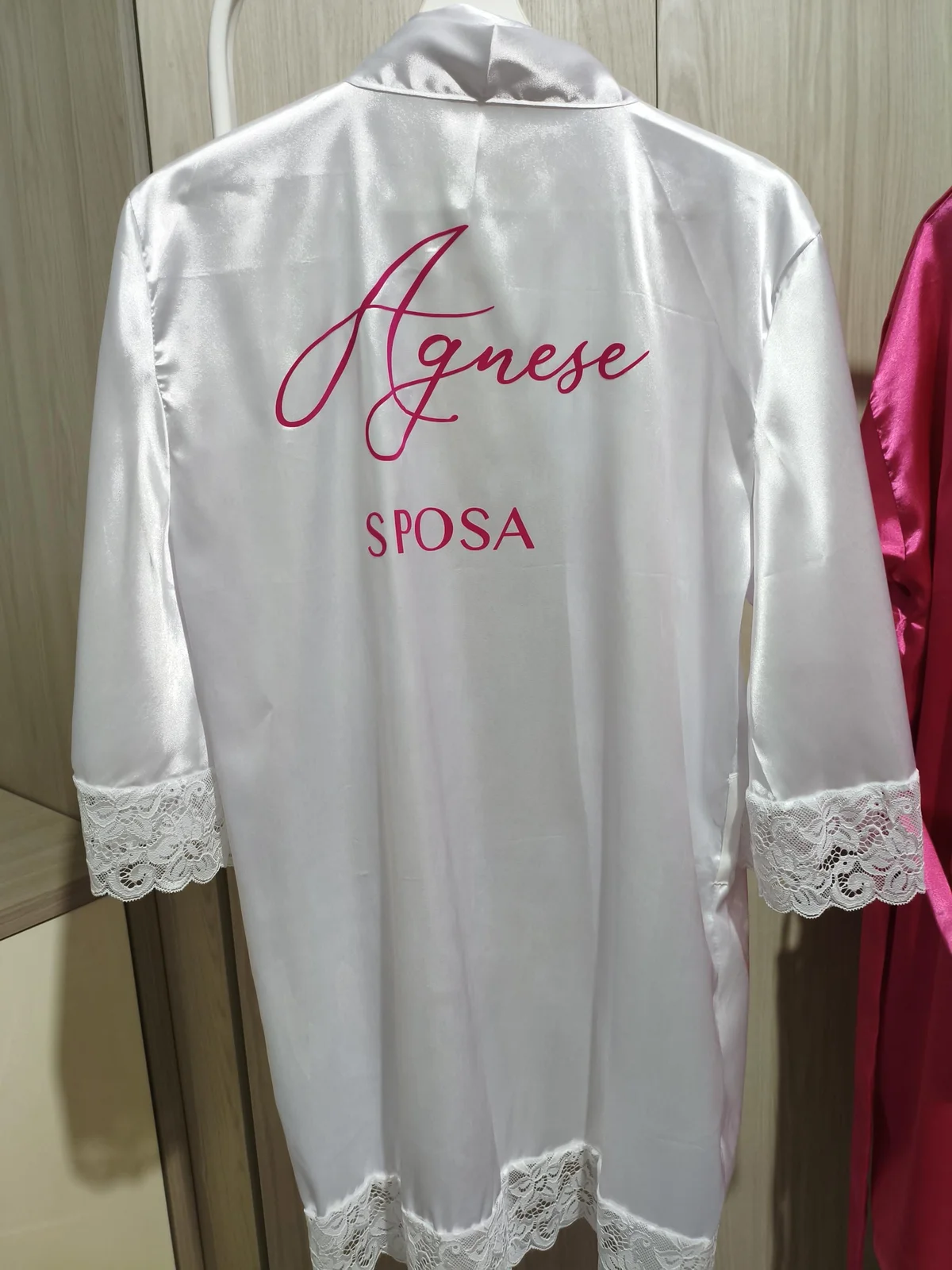 Vestaglia in raso personalizzata — foto 11