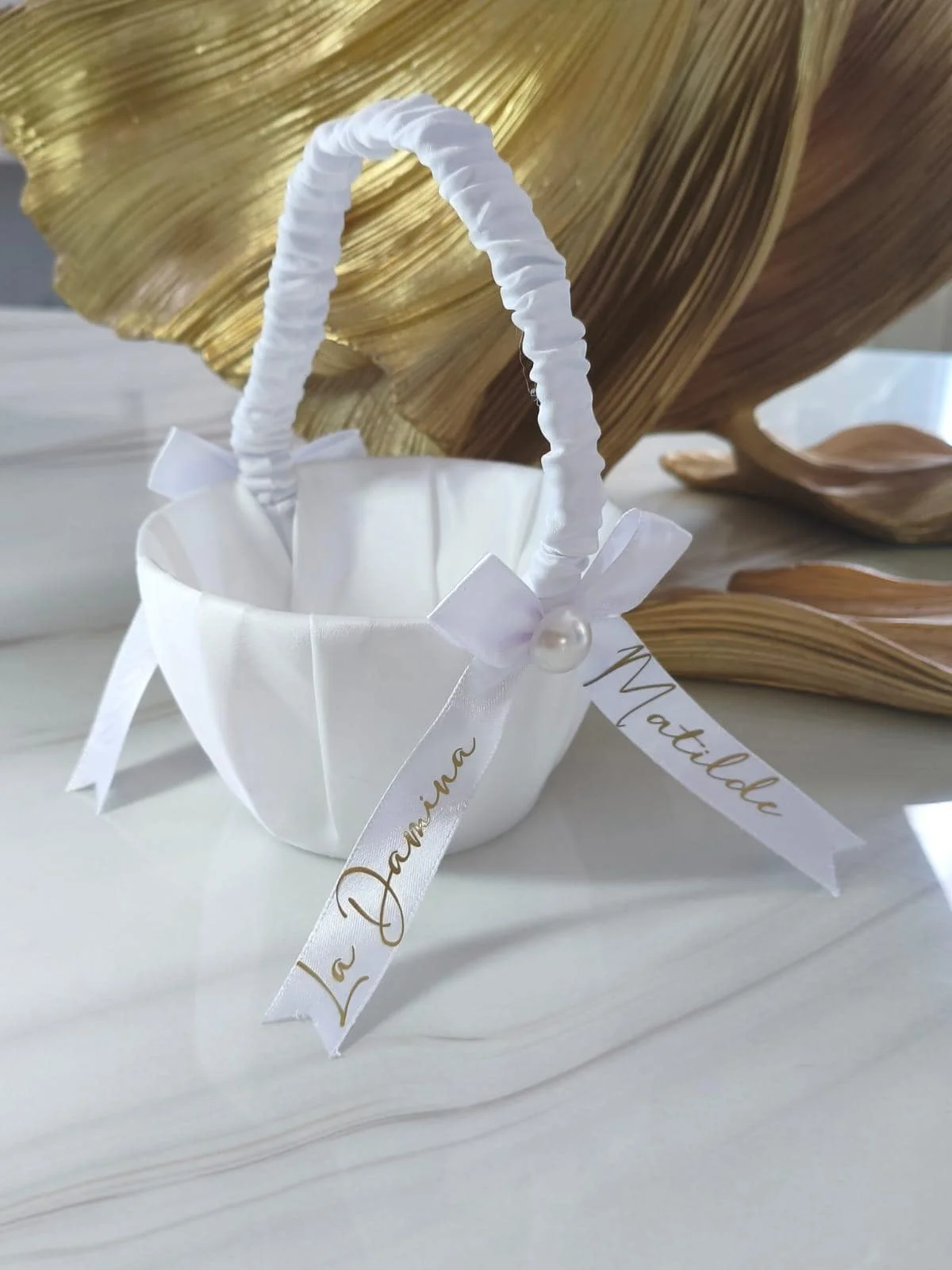 Cesto personalizzato per damigelle